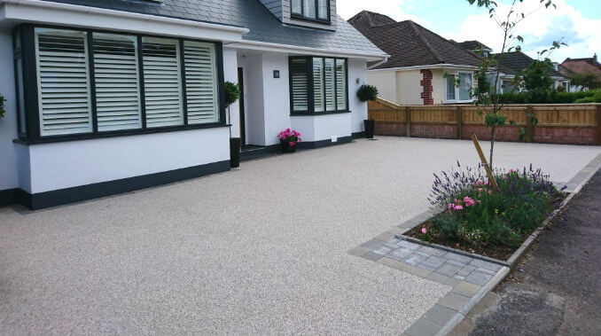 Resin Bound Driveway.